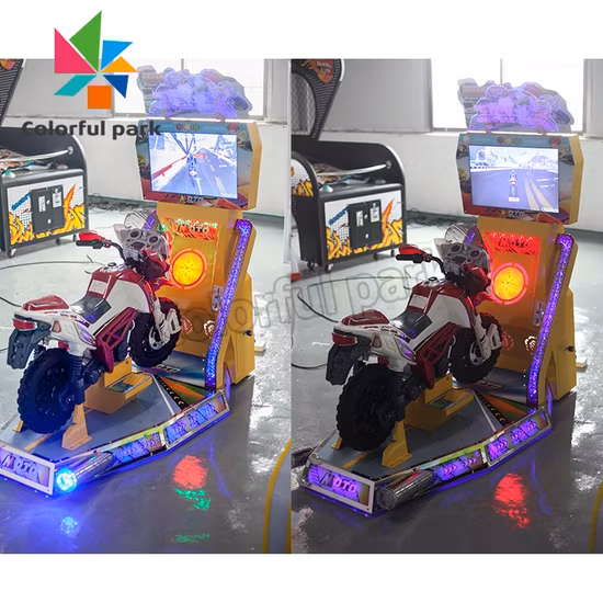 コインプッシャー電子バイク運転シミュレーターアーケード/ビデオゲーム/コイン式アーケードゲーム/カーレース/販売用ゲーム機