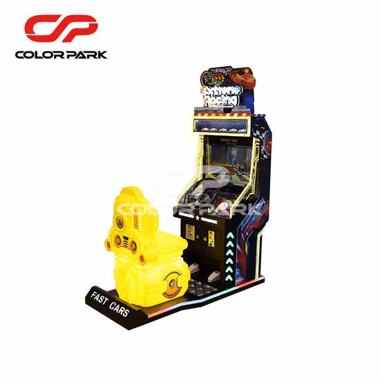 カラフルパークコイン式アーケードゲーム機鉄拳レーシング