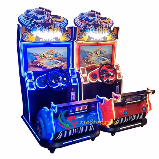 子供用電子シミュレータカーレースアーケードゲーム機